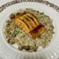 kyaoc's cooksnap of when they made ●簡単ご馳走●サーモンパイ●.
