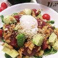 クックE662AA☆'s cooksnap of when they made ハワイアン☆ポキ丼（まぐろの漬け丼）.