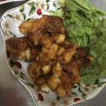 豆夢zumu's cooksnap of when they made 簡単♡厚揚げの唐揚げ.