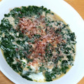 ニャン太３８'s cooksnap of when they made 夏の和おかず＊モロヘイヤの麺つゆ卵とじ＊.