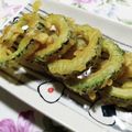 まぶたん's cooksnap of when they made ゴーヤのカレー唐揚げ.