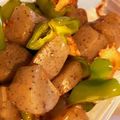 麻羽香's cooksnap of when they made ちくわピーマンこんにゃくのおかか炒め.