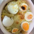 たぬぽんず's cooksnap of when they made リメイクバレない？！残りシチューグラタン.
