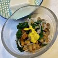 yu🐓's cooksnap of when they made モロヘイヤ・納豆・しらすの梅肉和え♬.