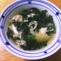 はっち～♪'s cooksnap of when they made モロヘイヤと卵の簡単スープ.