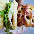 くりすたるけいこ's cooksnap of when they made フォカッチャサンド.