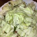 コバミツ's cooksnap of when they made キャベツとゆかりの梅サラダ☆.
