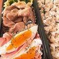 なーなちゃん's cooksnap of when they made お弁当　レンジでおかず　ベーコン卵.