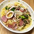 にきけん's cooksnap of when they made ＱＰパスタソースで、簡単・お家パスタ♬.