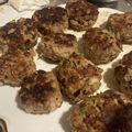 クックO3T7LN☆'s cooksnap of when they made （健康づくり）きのこのハンバーグ.