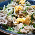 クリーピングタイム☆'s cooksnap of when they made 豚ニラもやしの卵炒め.