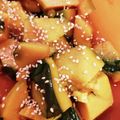 のむはる's cooksnap of when they made レンチン！かぼちゃの甘辛おかず.