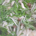 いくぽぽぽん's cooksnap of when they made 水菜としめじ☆白だしサッと煮.