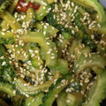 料理スキになってきた's cooksnap of when they made 【簡単】ゴーヤの旨辛きんぴら.