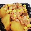 私市ビッキーズ津門巳's cooksnap of when they made ジャガイモとツナとコーンのさっと煮付け.