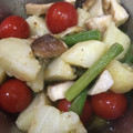 りお５１０'s cooksnap of when they made キノコとジャガイモのアヒージョ.