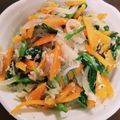 うまなす's cooksnap of when they made ほうれん草と玉ねぎの爽やかなツナサラダ.
