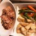 ame-ikuru's cooksnap of when they made ポークストロガノフ.