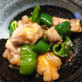 moeoke's cooksnap of when they made ☆簡単♪ピーマンと鶏肉の照り焼き炒め☆.