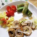 ひろ☆はる❇︎ママ's cooksnap of when they made くるくるチャーシュー　☆☆☆.