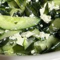里部あみ's cooksnap of when they made 豆腐ときゅうりとわかめのサラダ.