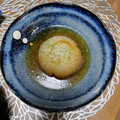クックL13XR8☆'s cooksnap of when they made 和風じっくり揚げ出し玉ねぎ❤.