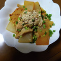 おいも39's cooksnap of when they made 大根と豚ばら肉の炒め煮.