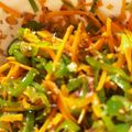 なあ多's cooksnap of when they made 無限ピーマン☺えのき、人参でかさ増しW.