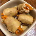 milsalud's cooksnap of when they made 油揚げで巻き巻き煮♪.