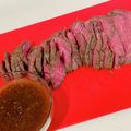 しー☆°'s cooksnap of when they made ホットクックでつくる簡単ローストビーフ.