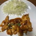 ダルとルイ's cooksnap of when they made ごはんがススム★鶏むね肉のこってり焼き.
