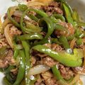 ツインズちゃま's cooksnap of when they made 簡単チンジャオロース.
