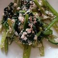 ヨシヨッシー's cooksnap of when they made 【朝食】小松菜のチーズ和え.