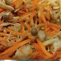 あゆたっくん's cooksnap of when they made えのきとしめじ、にんじんのレンジ蒸し.