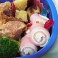 しーゆーのおかん's cooksnap of when they made お弁当用☆くるくるハムチーズ.