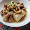 花時計咲いた's cooksnap of when they made 肉豆腐（豚こま肉）.