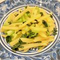 悠LOVE航's cooksnap of when they made ジャガイモと小松菜のバター醤油炒め.