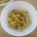 ラッキーともっち's cooksnap of when they made レンジで簡単☆さつまいものきんぴら。.