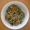 くみみんらす's cooksnap of when they made ☆３色野菜のごま和え☆.