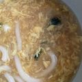 petitart's cooksnap of when they made ふわふわ卵の餡かけうどん.