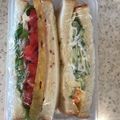 かずくん☆'s cooksnap of when they made 具沢山サンド（ハム・チーズ・玉子・野菜）.