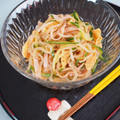 バカリャウ's cooksnap of when they made しらたきの具だくさん中華風サラダ.