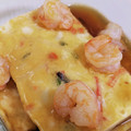 mahorou's cooksnap of when they made とろ～りあんの豆苗のかに玉風.