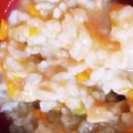 小魚せんべい's cooksnap of when they made 炊飯器でチキンライス♡8.9ヶ月離乳食.