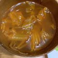 ポメちょん's cooksnap of when they made 辛口バンザイ！発汗★激辛キムチスープ.
