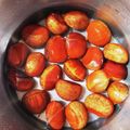 ぴーちゃんパン's cooksnap of when they made 美味しい栗の茹で方.