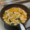 まんだちゃん's cooksnap of when they made かぼちゃの煮物♪ひき肉入りの簡単そぼろ煮.