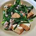 ♪ＦａＦａ♪'s cooksnap of when they made ♡厚揚げと豚肉のニラ卵炒め♡.