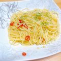 プー♡'s cooksnap of when they made ワンパンで作る基本のペペロンチーノ.