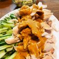 梨にゃんこ's cooksnap of when they made 俺の特製棒棒鶏ソースで…♪ＢＡＮバンジー.